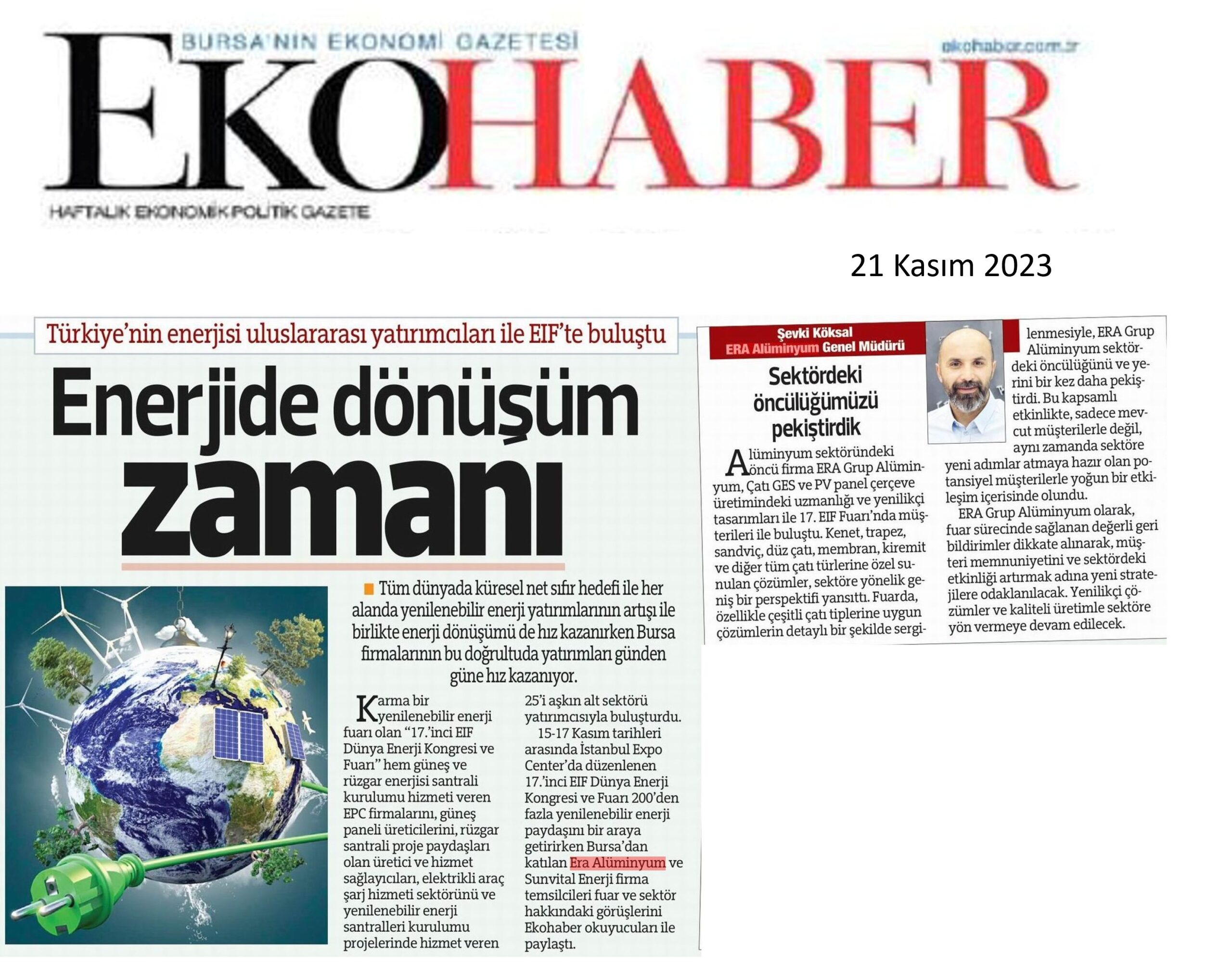Ekohaber Gazetesi